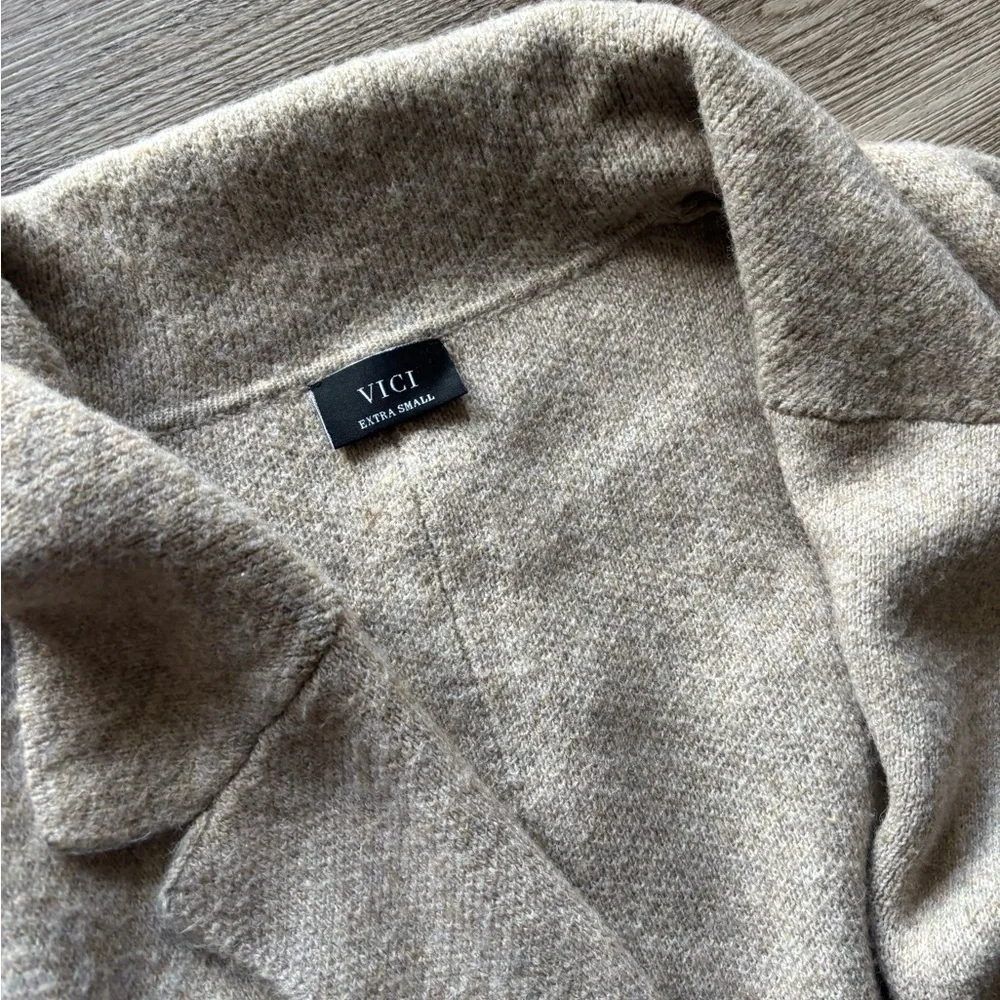 VICI Alexia Pocketed Duster Cardigan - Picture 8 of 11